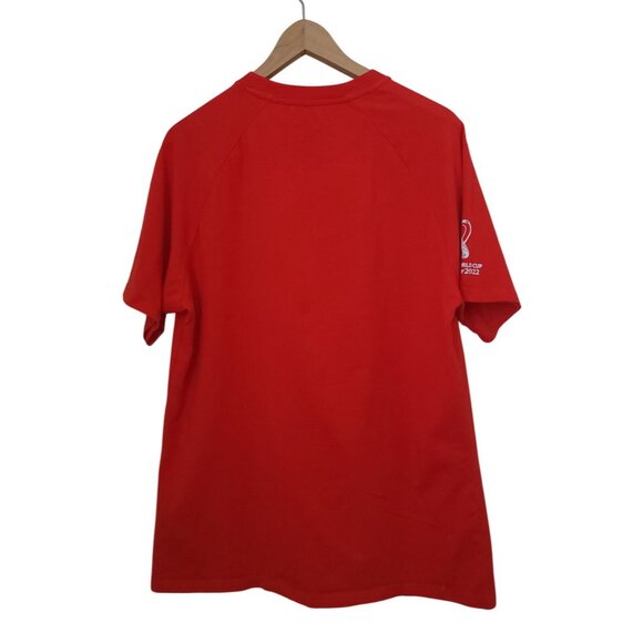 2022 FIFA World Cup Qatar Korea Republic Official Licensed Red T-Shirt Unisex L - Picture 2 of 6
